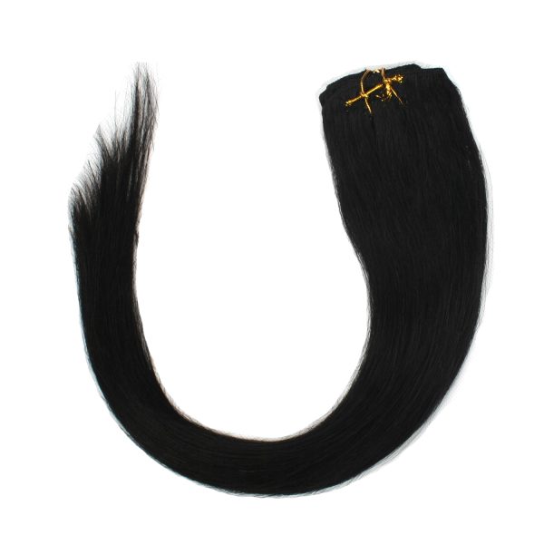 15inch 7pcs/Set Clip-In Hair Remy Human Hair Extensions Different Color Available - Image 6