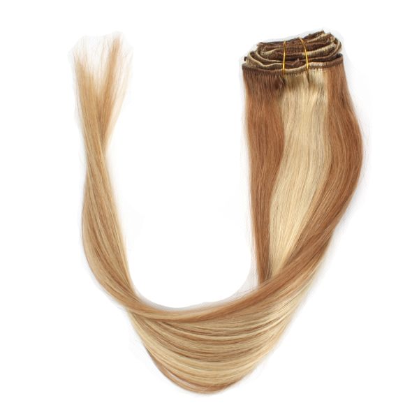 15inch 7pcs/Set Clip-In Hair Remy Human Hair Extensions Different Color Available - Image 12
