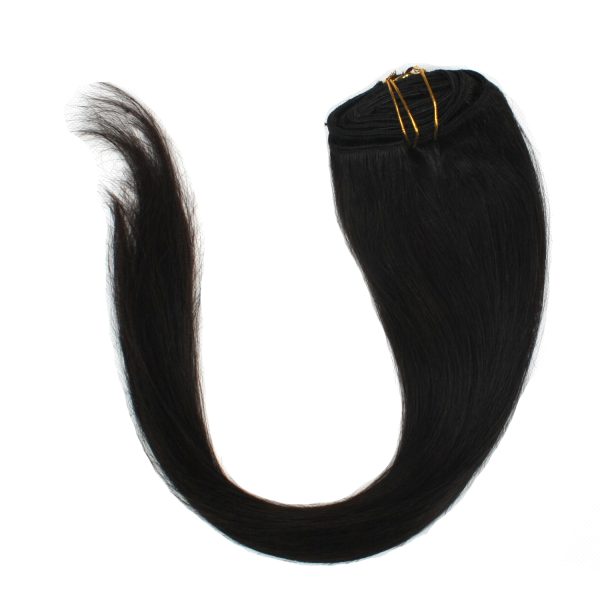 15inch 7pcs/Set Clip-In Hair Remy Human Hair Extensions Different Color Available - Image 7