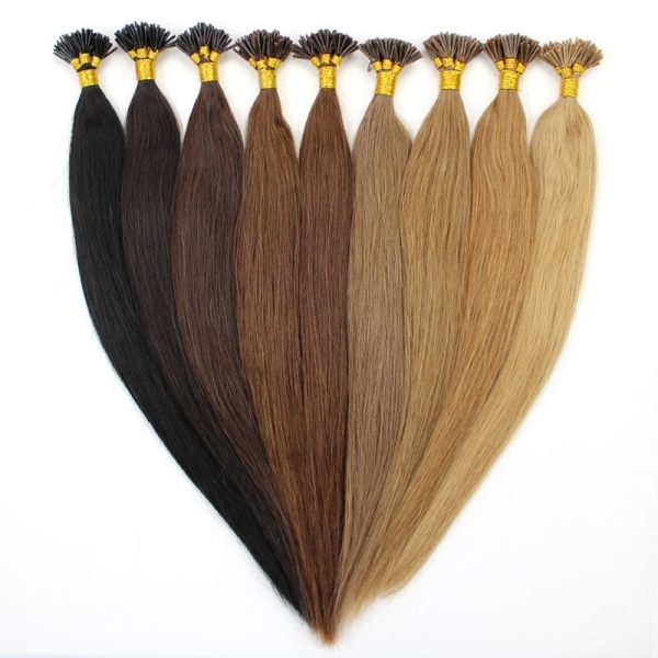 100S 20inch Stick Tip Hair Remy Human Hair Extensions - Image 5