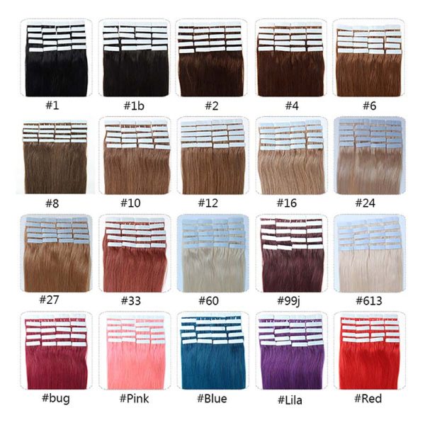 16inch Remy Tape Human Hair Extensions - Image 5